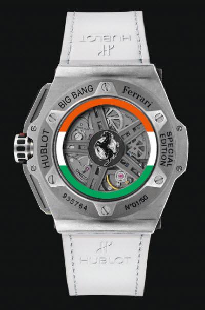 限量版腕表  法拉利與宇舶獨(dú)一無(wú)二的結(jié)合 Big Bang Ferrari 305 宇舶 法拉利 新表預(yù)覽  第3張