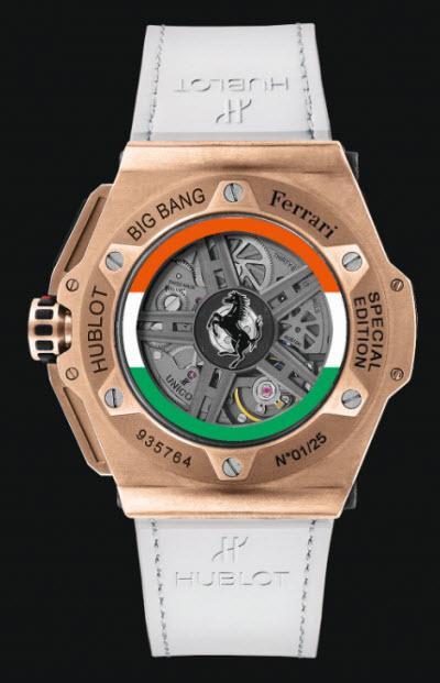 限量版腕表  法拉利與宇舶獨(dú)一無(wú)二的結(jié)合 Big Bang Ferrari 305 宇舶 法拉利 新表預(yù)覽  第4張