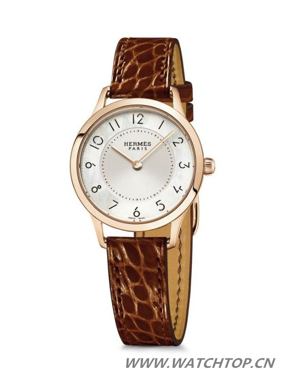 愛(ài)馬仕推出全新Slim d’Hermès腕表系列 Slim d’Hermès 愛(ài)馬仕 新表預(yù)覽  第5張