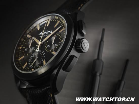 艾沛勒全新「Full Black」Alpiner 4飛返計時腕表 「Full Black」Alpiner 4 艾沛勒 腕表 熱點動態(tài)  第2張