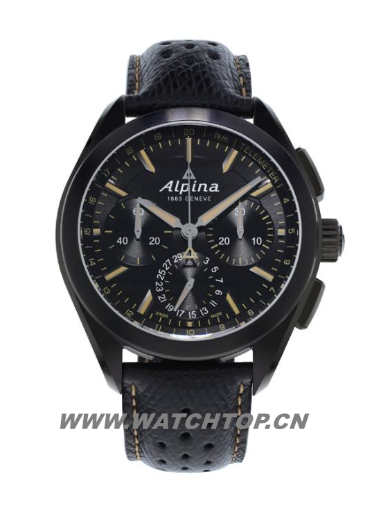 艾沛勒全新「Full Black」Alpiner 4飛返計時腕表 「Full Black」Alpiner 4 艾沛勒 腕表 熱點動態(tài)  第3張