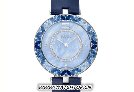 Fendi Timepieces 新推Fendi My Way藍寶石限量版腕表 Fendi My Way Fendi Timepieces 腕表 新表預(yù)覽  第1張