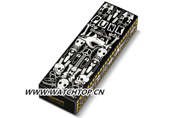 SWATCH和STUDIO JOB合作推出藝術(shù)家特別款PUNKxJOB STUDIO JOB swatch SWATCH 新表預覽  第2張