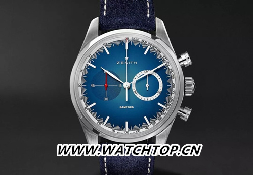 ZENITHxBAMFORDxMR PORTER Chronomaster El Primero三強聯(lián)手特別版