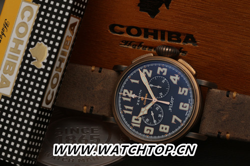 真力時(shí)攜手Cohiba重磅推出Pilot Type 20特別款腕表 真力時(shí) 行業(yè)資訊  第6張